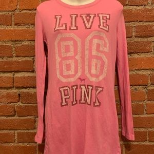 PINK sleep shirt size medium